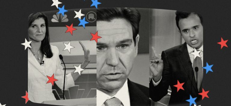 GOP Debate Nikki Haley Ron Desantis Vivek Ramaswamy